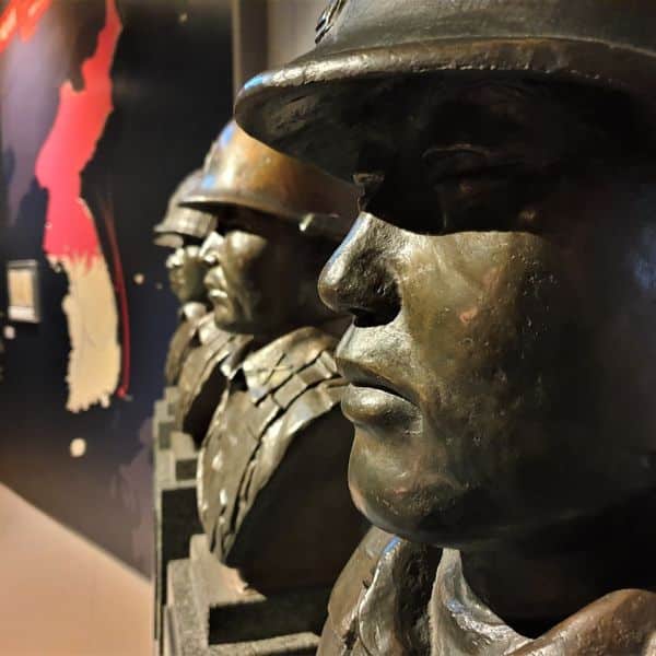 Complete South Korea Travel Guide 2024: Korean Travel Tips 85 Soldier statues at the War Memorial In Korea