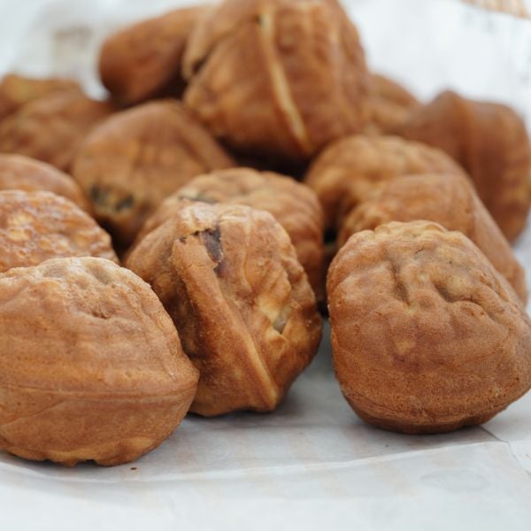 Street food hodu gwaja walnut bread Street food hodu gwaja walnut bread