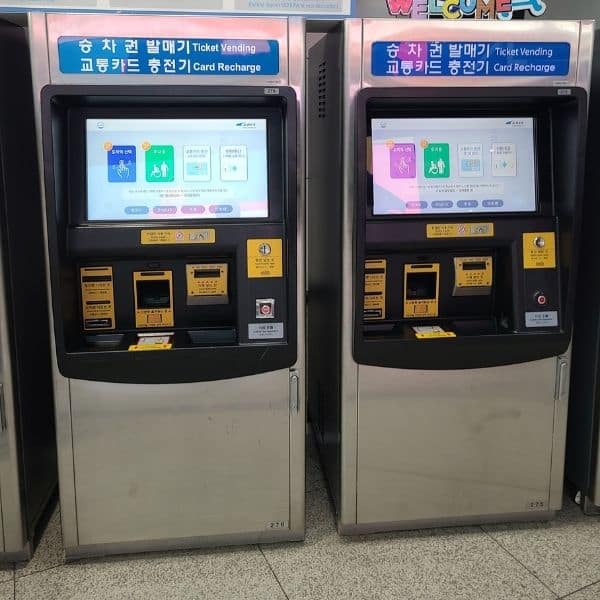 Korea's T-Money Card: The Ultimate Guide 2024 26 T-Money Card Charging Machines
