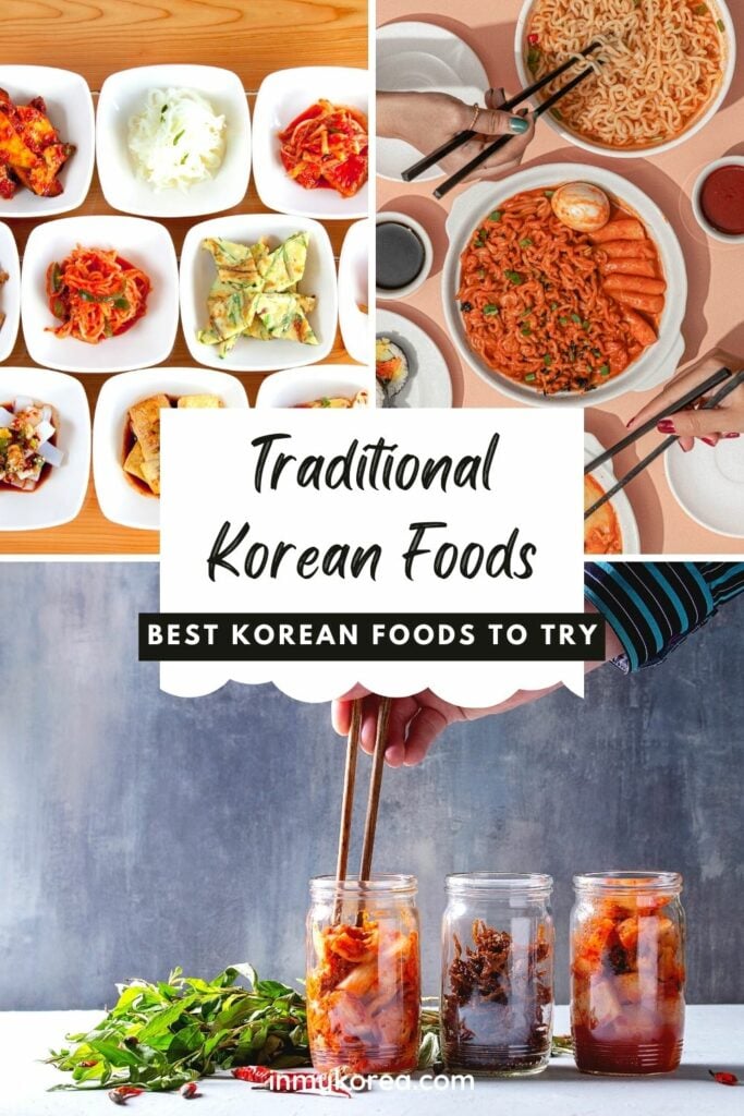 These 30 Traditional Korean Dishes Will Make You So Hungry! 33 Traditional Korean Dishes And Foods To Try In Korea Pin 2