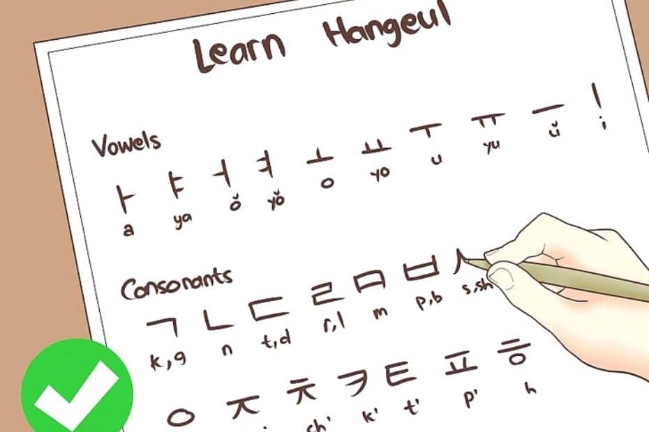 Do I Need To Learn Korean To Live In Korea In 2024? 13 Learning the Korean alphabet hangul
