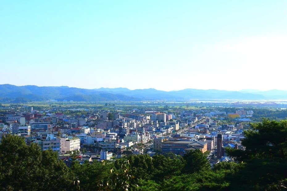 10 Things To Do In Buyeo 2024: UNESCO World Heritage City 13 View of Buyeo from Busosanseong Fortress, Buyeo