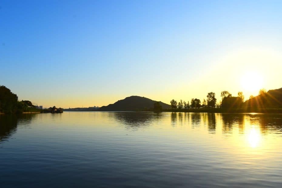 10 Things To Do In Buyeo 2024: UNESCO World Heritage City 23 Sunset on the Baegmagang River in Buyeo
