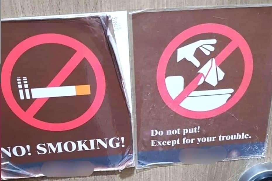 70 Funny Korean Signs, Images, And Konglish Fails 2024 14 Funny Korean signs in a toilet
