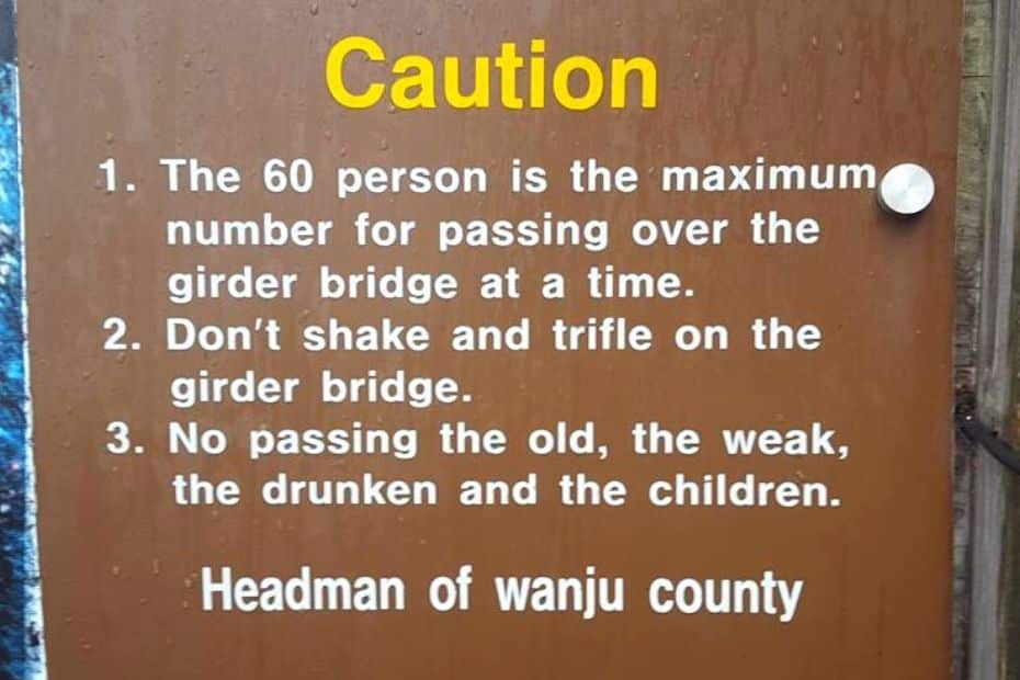 70 Funny Korean Signs, Images, And Konglish Fails 2024 21 Confusing Korean sign