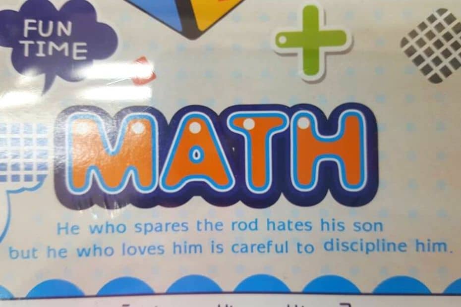 70 Funny Korean Signs, Images, And Konglish Fails 2024 72 Konglish fail on a math practice book