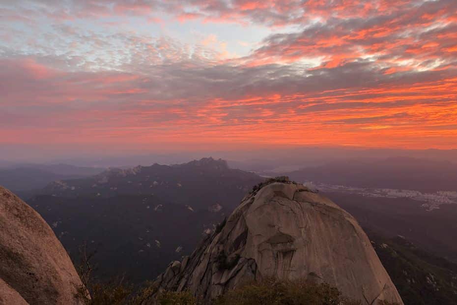How To Hike Bukhansan Baegundae Peak: Seoul's Best Hike 2024 35 View from Baegundae Peak In Bukhansan National Park