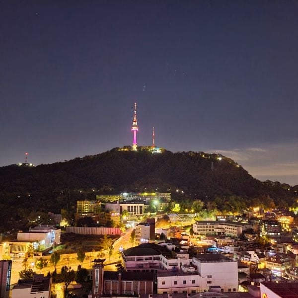 Best Hotels In Myeongdong: Where To Stay & 2024 Travel Guide 7 View from L7 Myeongdong Hotel Rooftop Bar