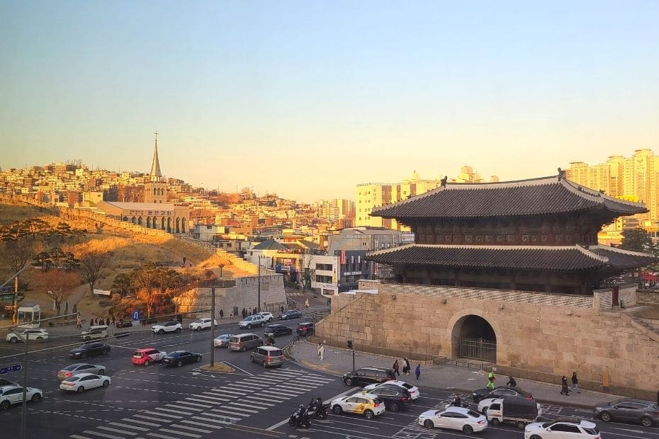 JW Marriott Dongdaemun Square Seoul Hotel Review 2024 19 View of Dongdaemun Gate