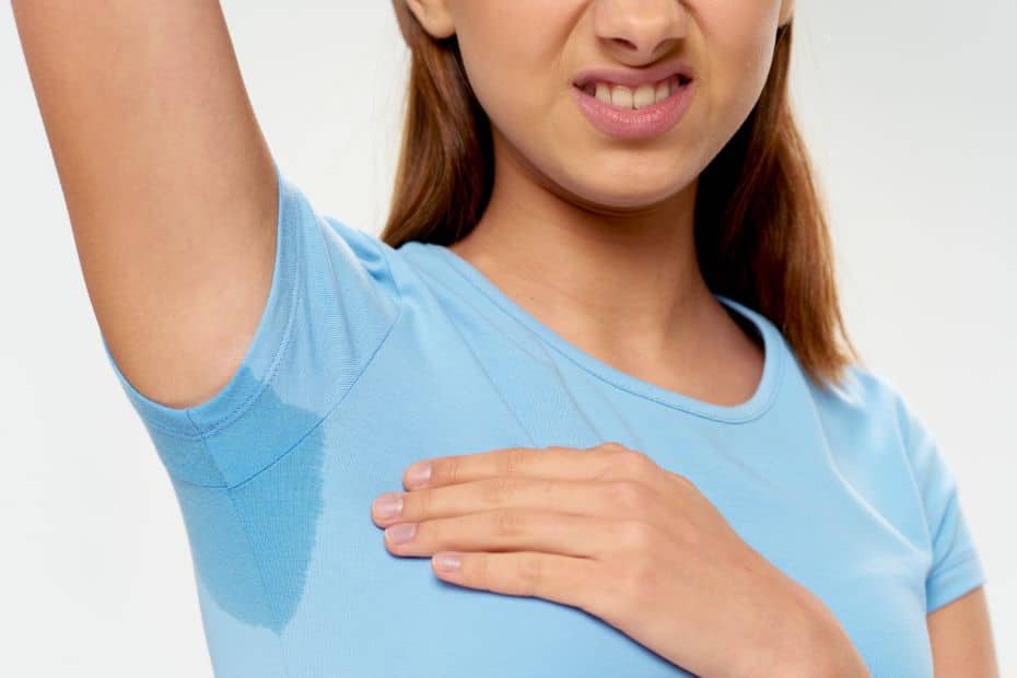 Move to Korea To Teach English: 8 Tips To Help You Settle Into Korea 18 Woman with sweaty armpits