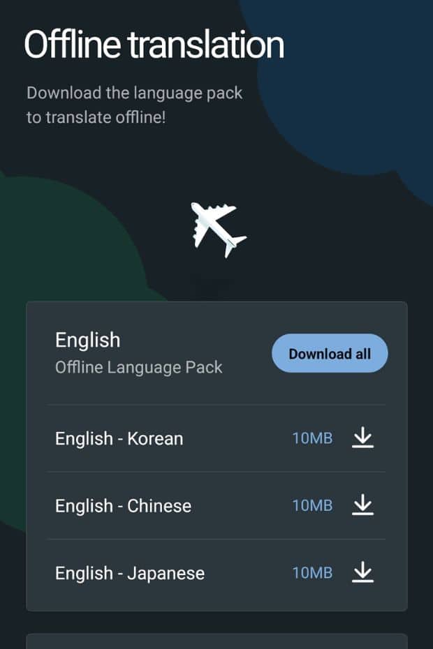 How To Use The Papago App To Translate Korean To English 5 English language pack for the Papago app