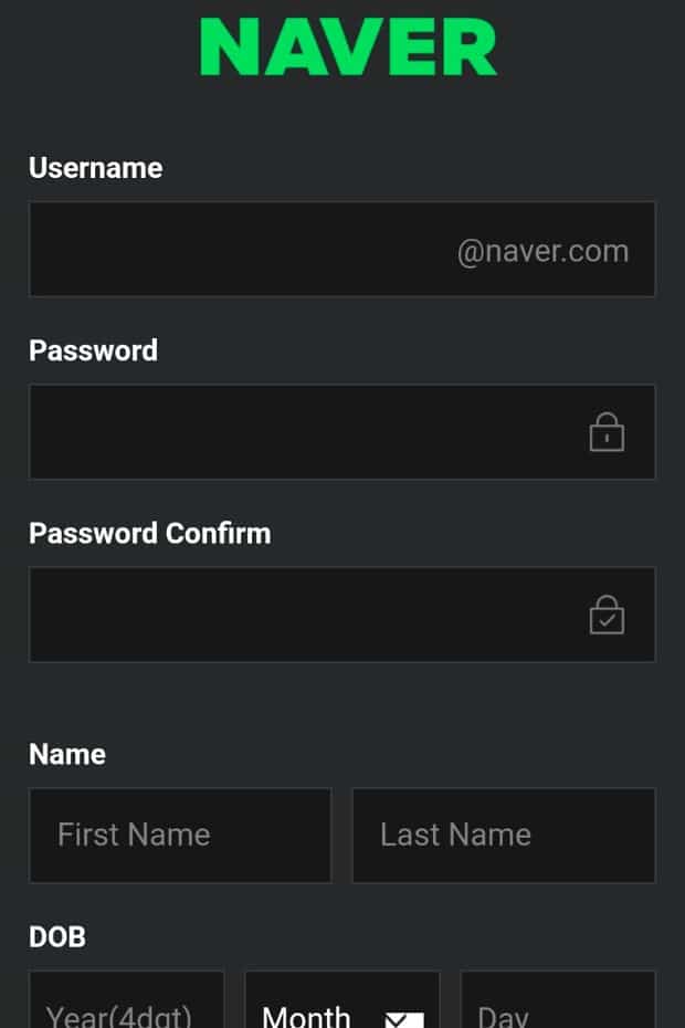 How To Use The Papago App To Translate Korean To English 32 Naver Account Creation on Papago App 1