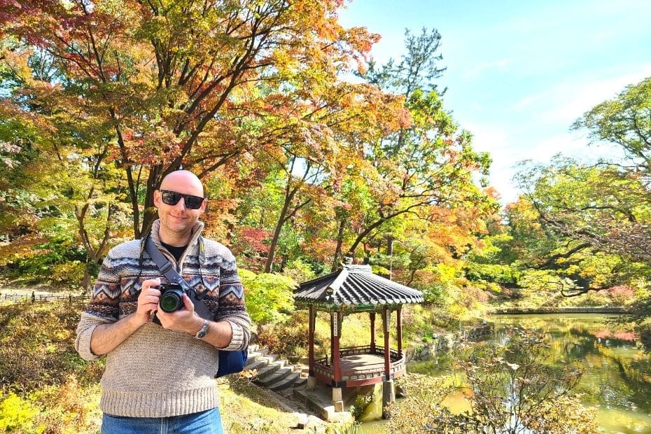 Do I Need To Learn Korean To Live In Korea In 2024? 5 Joel in the Secret Garden in autumn in Seoul, Korea